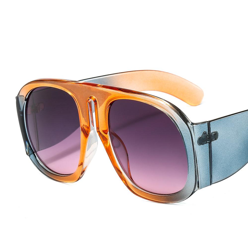 1770 Unique Oval Square Sunglasses Brand Designer Gradient Lenses Sun Glasses for Woman Classic Retro Vintage Oversized Shades