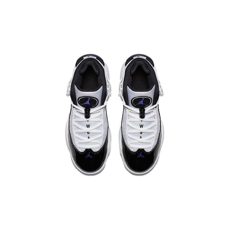 (GS) Air Jordan 6 Rings 'Белый Черный' Детские 323419-104