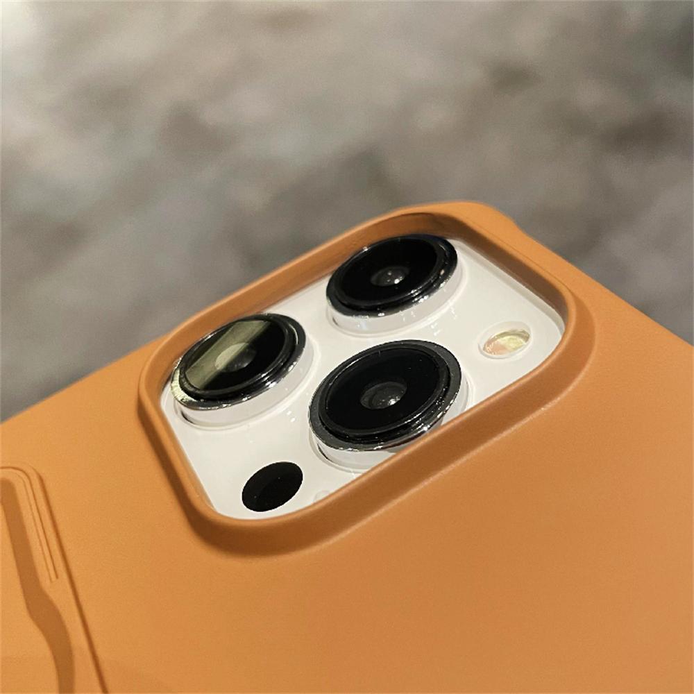 Однотонный квадратный матовый чехол из ТПУ с отделением для карт для iPhone 16 Pro Max 15 Pro 14 13 12 11, защита линз, противоударный мягкий чехол для телефона