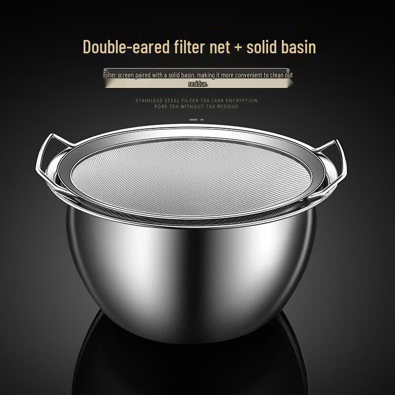 Sule Stainless Steel Fine Mesh Strainer & Filter Set
