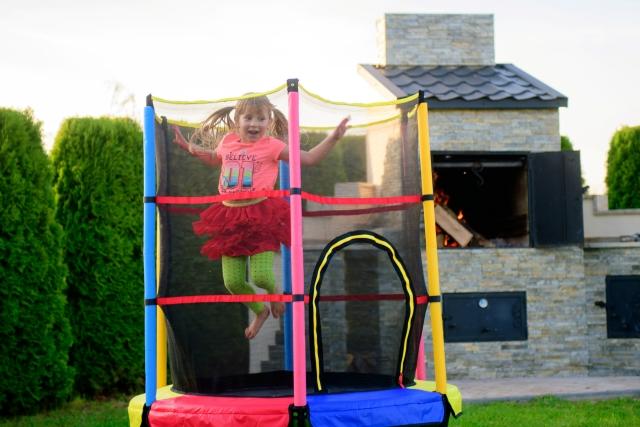 Indoor Trampoline 140Cm Just Fun Multicolor