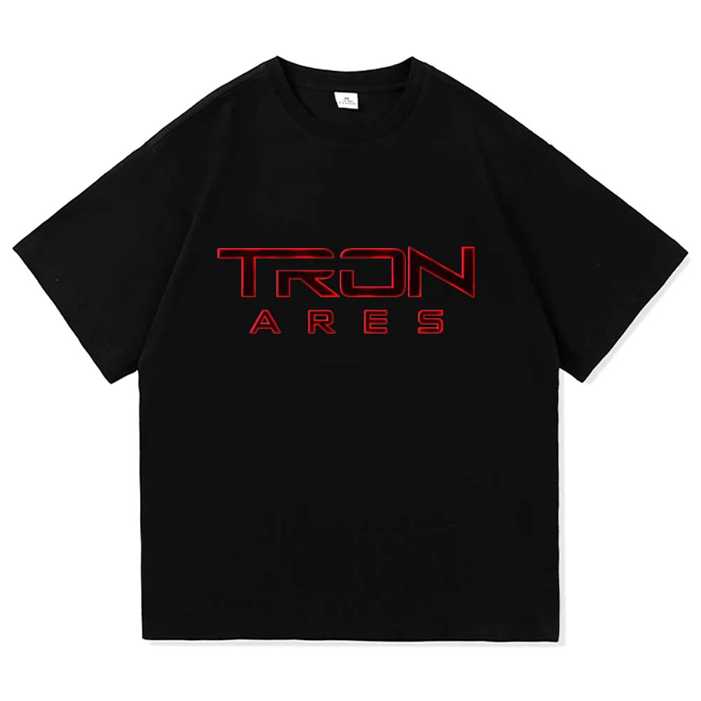 TRON Ares Футболки Рок-группа NINE INCH NAILS Футболка Хлопок Короткий рукав Свободный Мужские Футболки Унисекс Уличная одежда Кино Графический Принт Топ