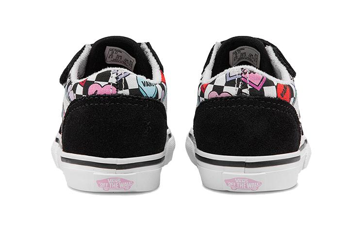 Vans Кеды для малышей Old Skool Низкие Черно-бело-красные Для младенцев и малышей VN000D3YABY