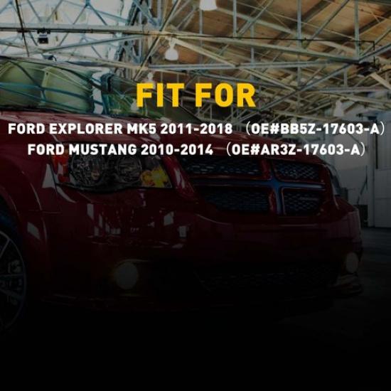 2X For Explorer MK5 2011-18 10-14 Mustang Wiper Washer Windshield Fit Nozzle