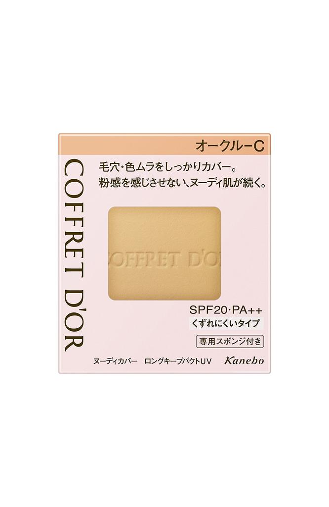 Набор тональных основ Nude Cover Long Keep Pact UV Ocher C, один предмет d'Or 9,5 г (х 1)