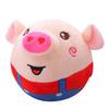 Electronic Pet Dog Toy Ball Pet Bouncing Jump Ball Music Vibration Bite Puppy Ball Interactive Dog Chewing Moving Plush Doll Toy 1