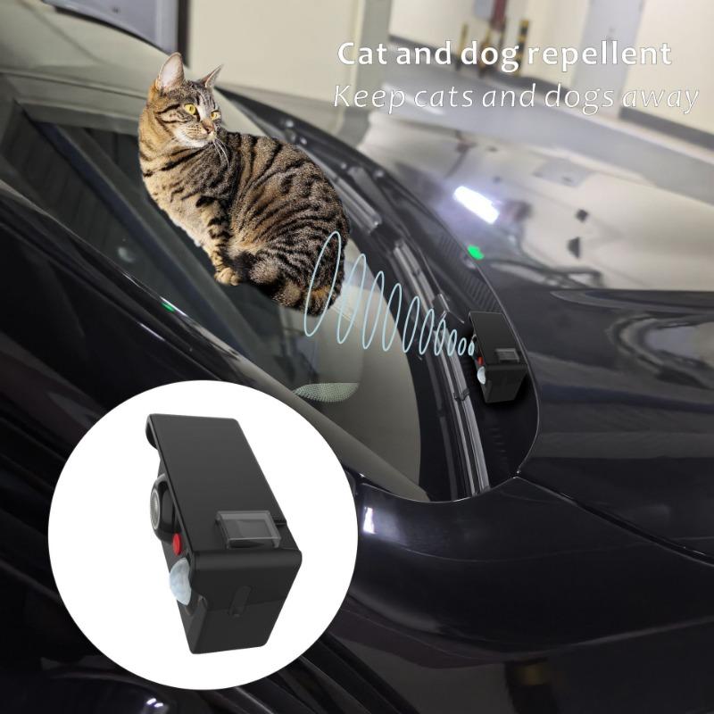 Отпугиватель животных Отпугиватель собак и кошек Водонепроницаемый автомобильный гараж Ультразвуковой отпугиватель животных