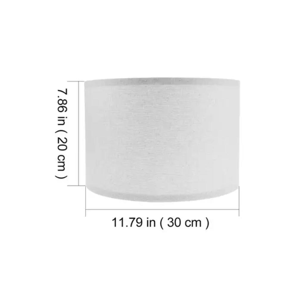 New Linen Lamp Shade Clip Lamp Shade Hanging Lights Indoor Table Lampshade Chandelier Pendant Lamp Cage Floor Lamp Fabric Lampsh