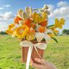100/300/400Pcs Flexible Wire Pipe Cleaners Bendable Plush Sticks  for Artificial Flower Making