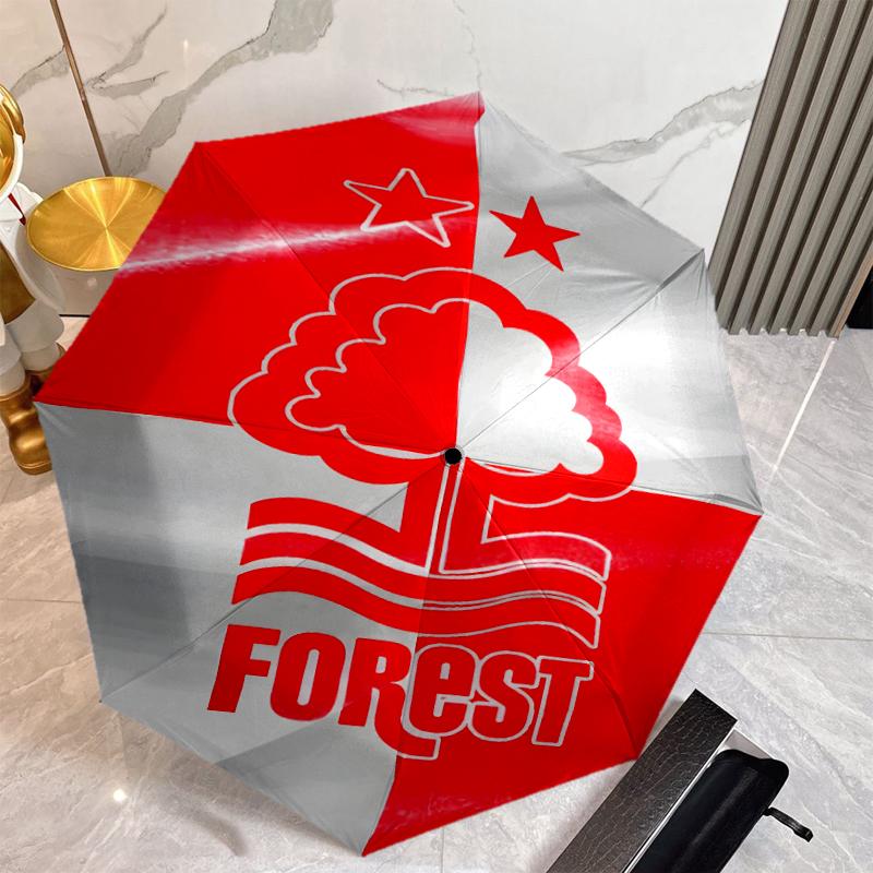Зонт Forest F.C. с автоматическим открытием/закрытием и 8 ребрами, прочный, компактный, для путешествий и улицы