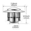 Круглый колпак дымохода Крышка дымохода Непромокаемая коническая верхняя крышка вытяжного отверстия Крышка Защита от дождя