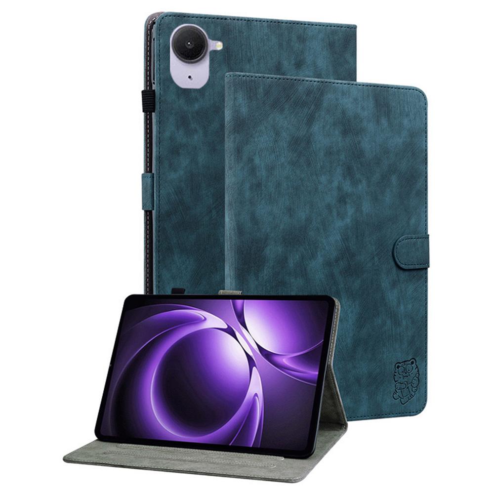 Чехол для Xiaomi Redmi K Pad с тиснением в виде тигра, устойчивый к царапинам, из искусственной кожи, чехол для планшета