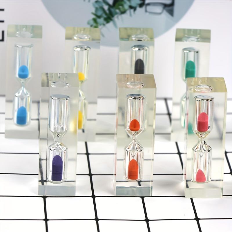 3 минуты Прозрачные песочные часы Акриловые песочные часы Цветные песочные часы Таймер для чистки зубов Кухонный таймер песочные часы Лучший подарок