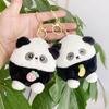 Adorable Plush Panda Bear Keychain Soft Toy Cute Coin Purse Key Holder For Girls
