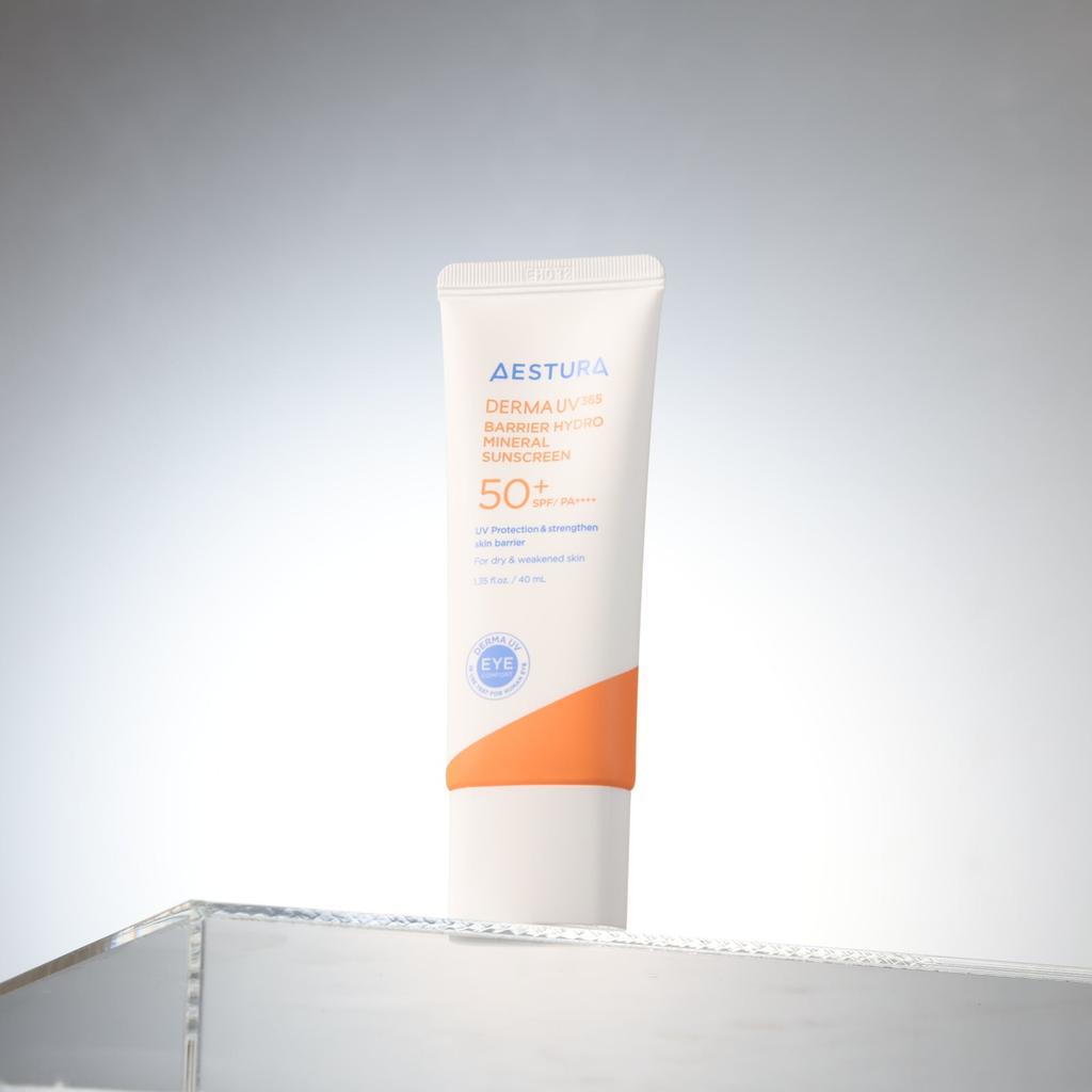 AESTURA Derma UV 365 Barrier Hydro Mineral Sunscreen - 40ml (SPF50+ PA++++)