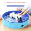 Pet Pool Portable Swimming Tub Foldable Dog Bath Foldable Pet Bathing Tub Dog Bathtub Outdoor Indoor Collapsible Bathing Pool