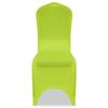 VidaXL Housse de chaise extensible 4 pcs vert