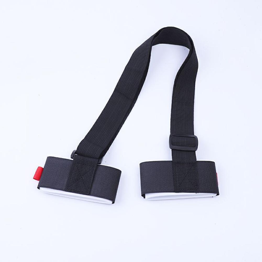 Adjustable Ski Shoulder Strap Carrier with EVA Nylon