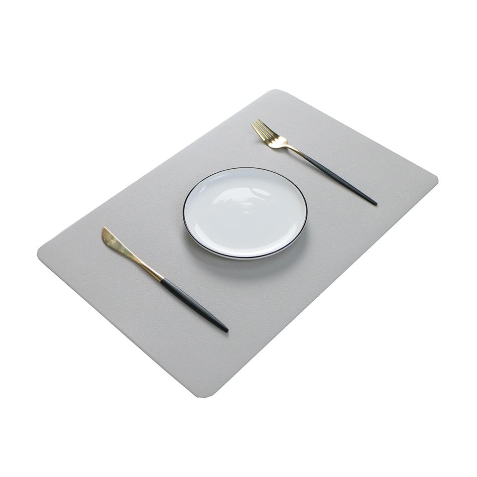 Set of 4 Placemats Durable Waterproof Woven Vinyl Easy To Clean Heat Resistant PVC For Dining Kitchen Wedding Decor