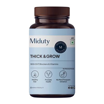 Добавка для волос (60 кап), Thick & Grow,  Miduty