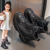 Children's Autumn and Winter New Girls' Foreign-style Soft-soled Short Boots Boys' Leather Boots British Fashion Single Boots