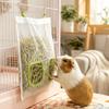Leak-Proof Rabbit Hay Bag Large Capacity Pet Feeding Bag Hay Pouch Hanging Hay Feeder  Indoor