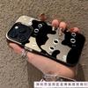 Сложенный кот подходит для чехла для мобильного телефона Apple 1615promax 1213 забавный iPhone11 креативный xsxr противоударный 78