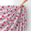 Royal Samt Stoff Polyester Zum Nähen - Motiv Blumen - Rdx2658