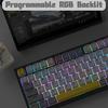 Ajazz AK820 Triple Mode Mechanical Keyboard Full Key Hot Swap Gaming Office