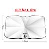 Car Sticker Car Front Windshield Sunshade Suitable For Skoda Citigo Fabia Octavia Superb Car Sunshade Interior Accessories ulnm83