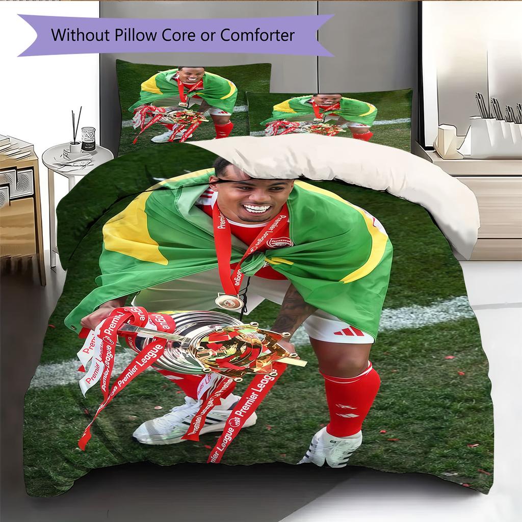 Gabriel Pattern Bedding Home Decoration Birthday Gift ( 1 duvet cover + 2 pillowcase, without core),fan merchandise.