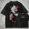 Dragon Ball Z Majin Vegeta Shirt Vegeta Majin Symbol Washed Anime Tee Dbz Vintage Bootleg Manga Streetwear Gift