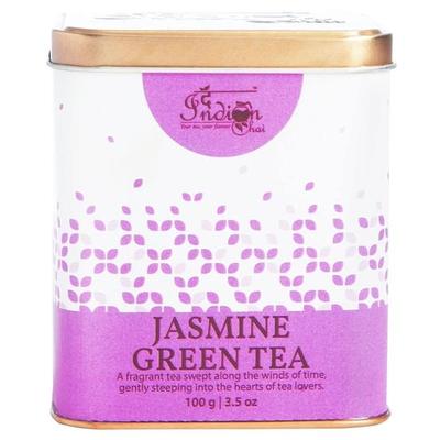 Индийский чай Жасминовый зеленый чай 100 г