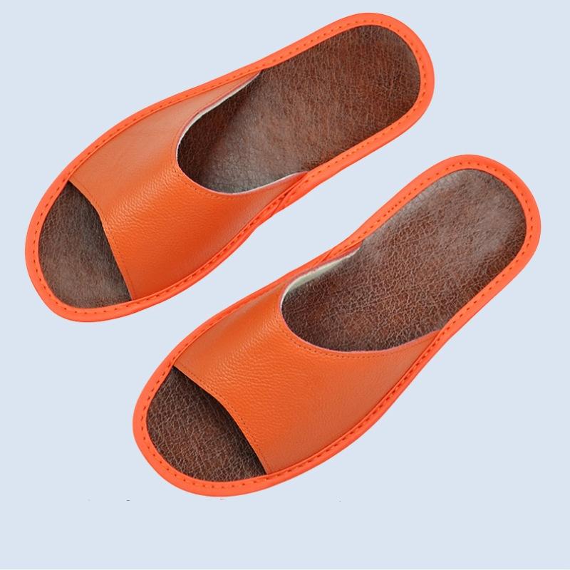 Роскошные тапочки из натуральной кожи, кожаные тапочки ручной работы для женщин и мужчин, домашние тапочки без шнуровки, мягкие удобные домашние туфли для спальни