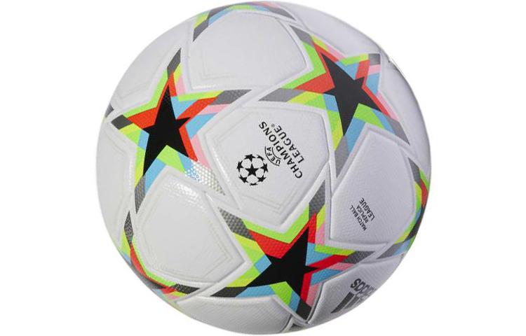 adidas Футбольный мяч размера 5, ПУ, унисекс, яркий ослепительный цвет HE3771