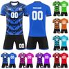 Personalised Shirts Kit Mens Girls With Name Number Custom Football Jerseys For Boys Training Suit