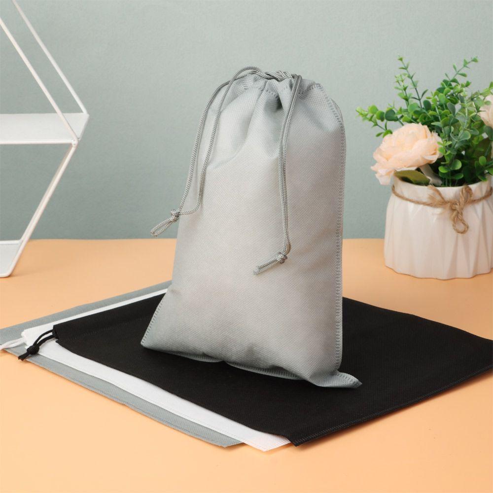 Storage Pouch Dust-proof Travel Pocket Drawstring Bags Non-woven Shoes Storage Storage Bag