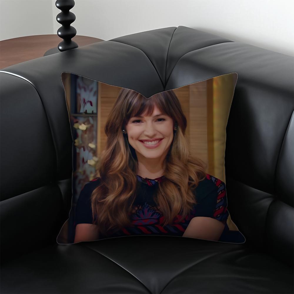 JJennifer Garner Наволочка для подушки-подушки Антипылевой клещ Невидимая молния шелковистый плюшевый чехол