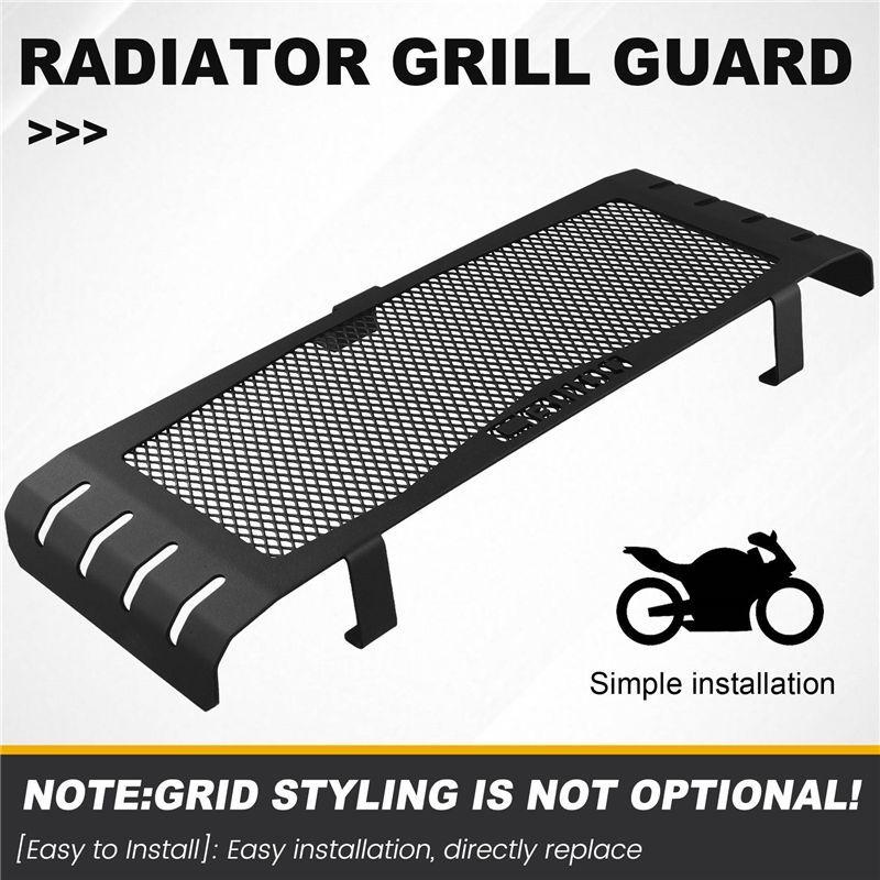 WF-Stainless Steel Motorcycle Radiator Grille Guard Protector Cover Water Cooler Protection For Honda Cb1100 2013-2018