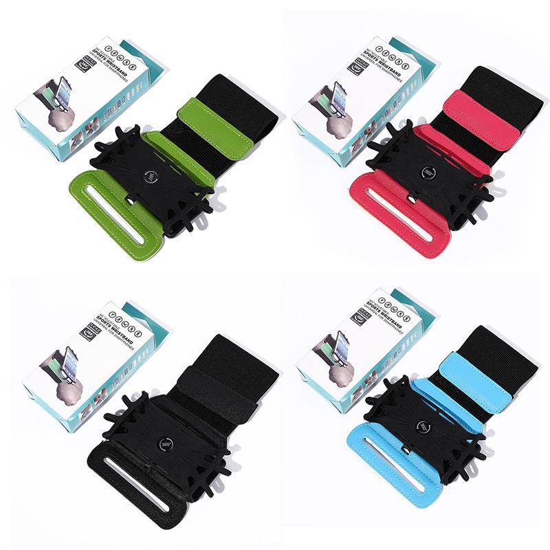 Outdoor Sports Phone Holder Armband Wrist Case Universal Wrist Case Gym Running Phone Bag Arm Band Case For IPhone Samsung 6