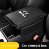 ECB5   Car Arm Rest Cushion Storage Pad Armrest Box Protective Cover For MINI Cooper R56 F56 R50 JCW Cabrio Aceman Countryman Clubman