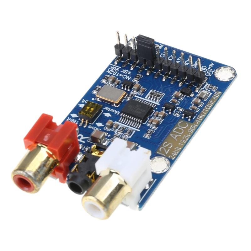 I2S АЦП HiFi АЦП Карта Захвата Модуль WM8782S Режимы Master Slave Плата Разработки 24BIT 192K 96K 48K