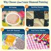 5D Diamond Painting Kit. Abstract Figures Mosaic Craft. Handmade Home Decoration for Living Room and Bedroom