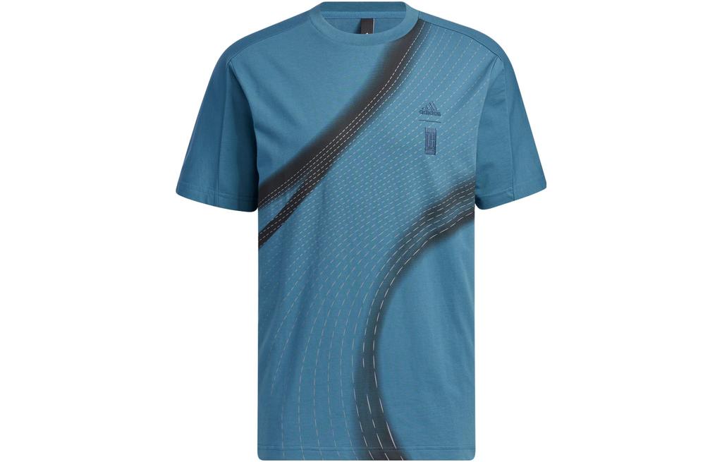 Adidas Wuji Series T Shirt Men's Indigo IA8091