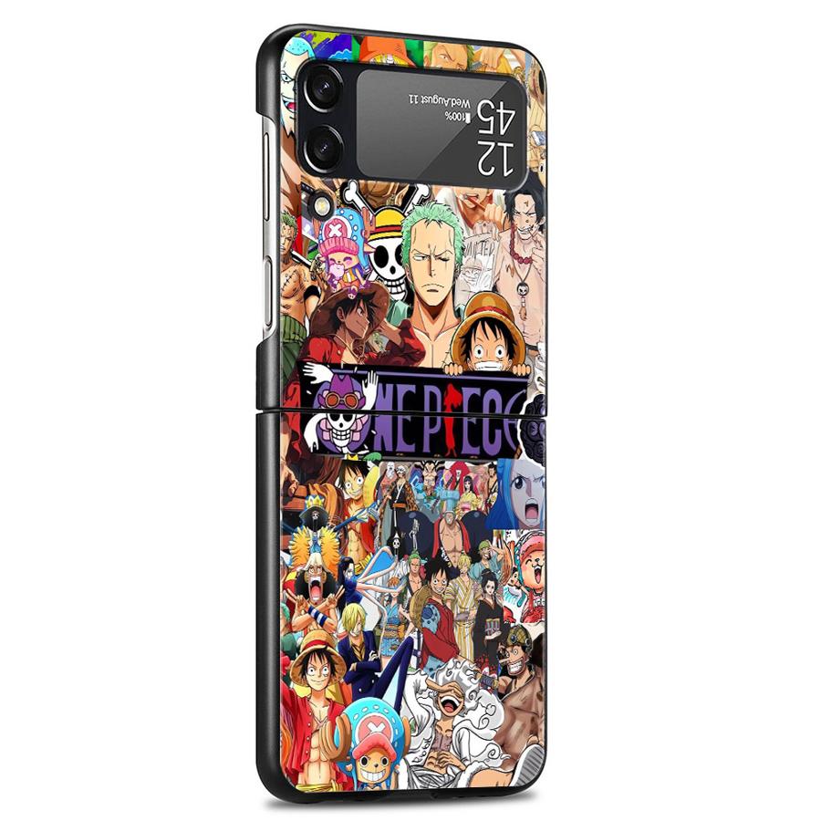 Case for Samsung Galaxy Z Flip Z Flip 3 Z Flip 5 Z FLIP 6 Back Cover Cartoon Q Version Of Zoro