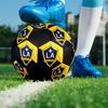 Футбольный мяч LA Galaxy, разноцветный, подходит для всех возрастов, сшит на машине, материал ПВХ, соревновательного уровня, прочный и с высоким отскоком