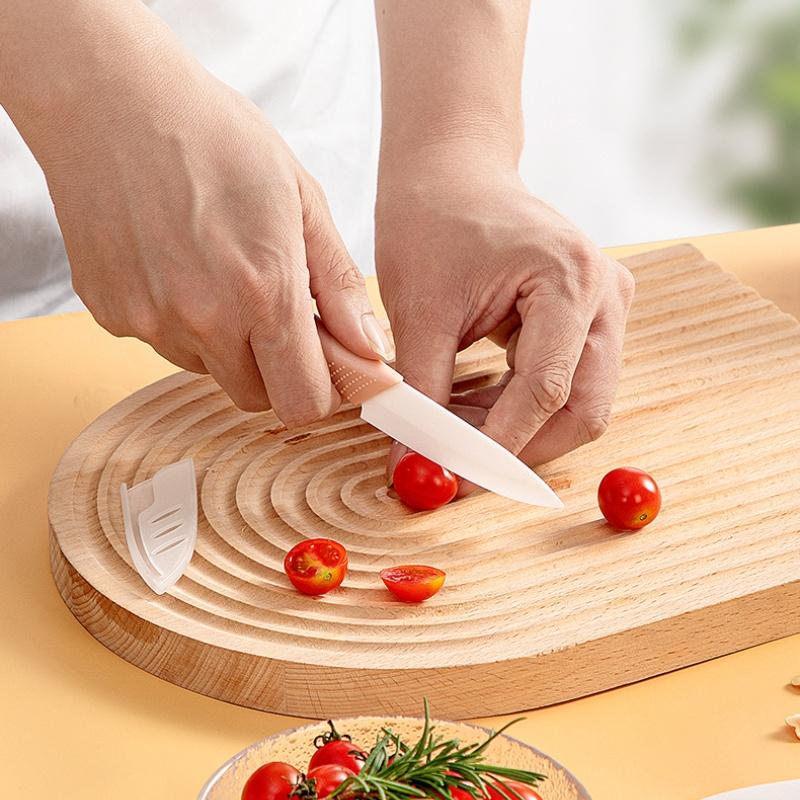 Керамический нож, бытовой нож для фруктов, острый кухонный нож, набор противоскользящих ножей, инструмент для чистки детского питания