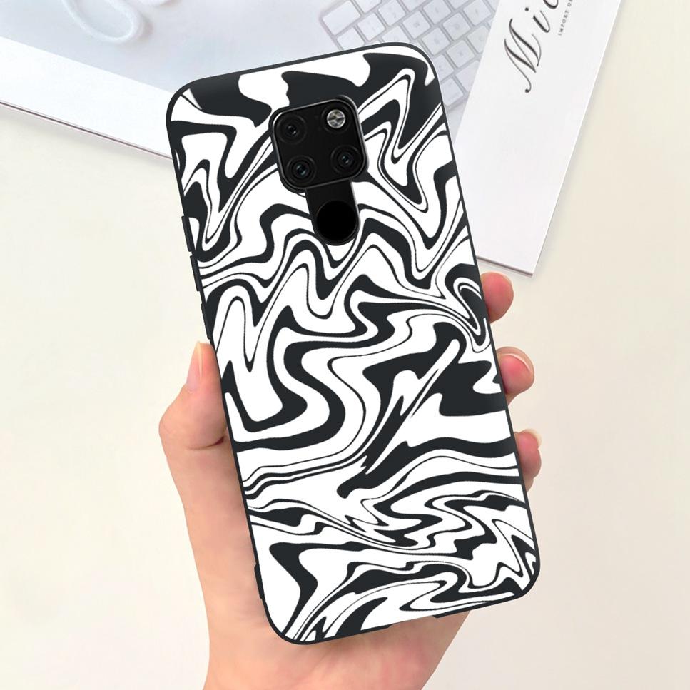 For Huawei Mate 20 6.53" Case Butterfly Luxury Flower Soft Silicone Cover For Huawei Mate20 HMA-L29 Bumper Phone Case Shockproof