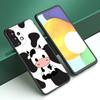 Чехол с рисунком коровы, черный, белый, для Samsung A04 A21 A30 A50 A52 S A13 A14 A22 A23 A32 A53 A73 5G A11 A12 A31 A33 A51 A70 A71 A72
