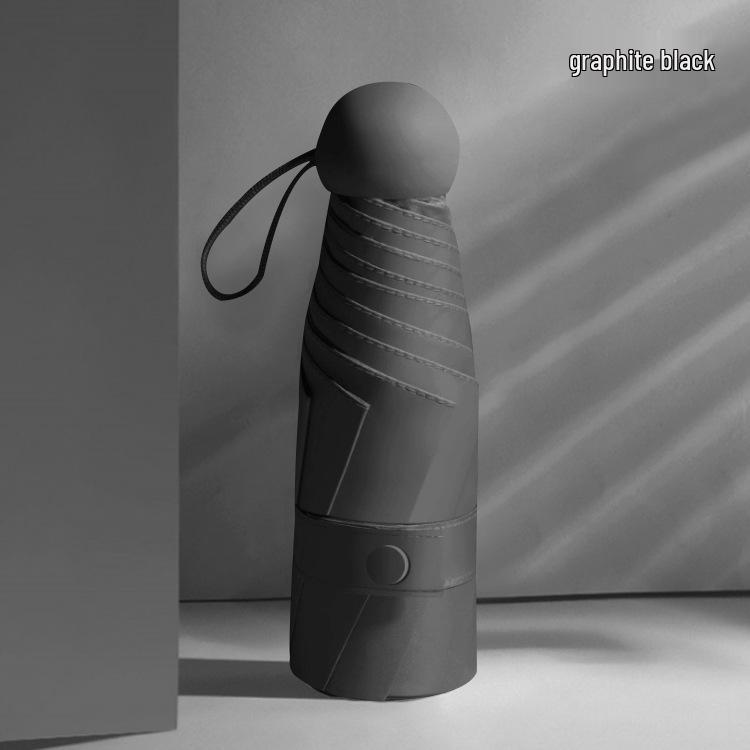 Ультрапрочный зонт-автомат двойного сложения черного цвета с защитой от УФ-лучей.